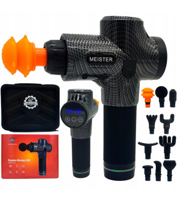 Fascialinis giliųjų audinių smūginis raumenų masažuoklis MEISTER MS-1304 10in1 